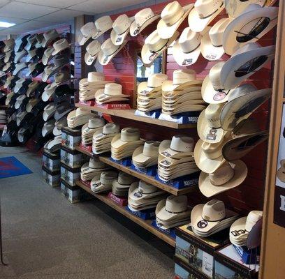 Stetson Hats, Resistol Hats, Ariat Hats, Justin Hats, Atwood Palm Leaf, Straw Hats, Beaver Hats, Fur Hats, Wool Hats, Crushable Hats, Summer