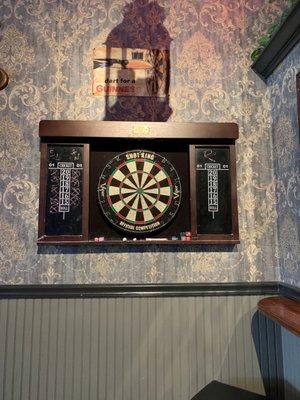 Cork dartboard