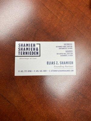 Business card