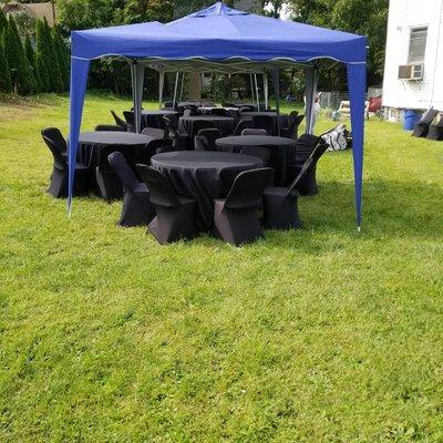 Linen & canopy rental