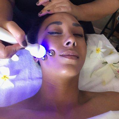 Micro-Current Treatments are offered in a few different treatments that Lift & Tone