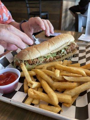 Catfish po boy