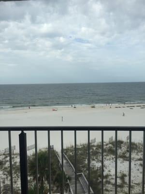 Beach view from floor 6