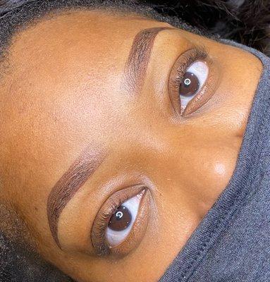 Ombre Powder Brows