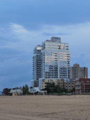 walk on the beach to see my beautiful home