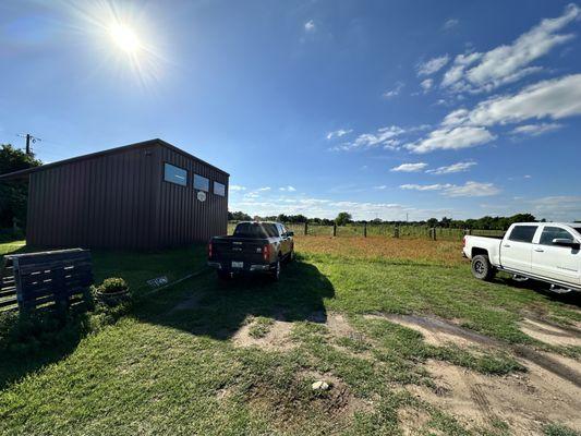 exterior shot of vineyard