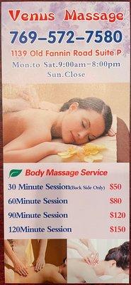 Venus Massage