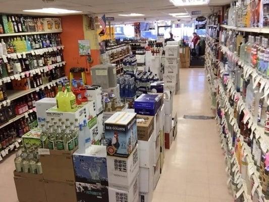 ACE'S LIQUOR & SPIRITS SECTION