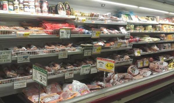 Meat section