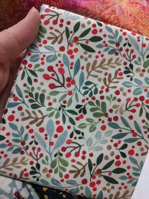 Beautiful Christmas fabric