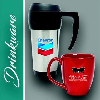 Cups, Travel Mugs and Water Bottles at Select Imaging