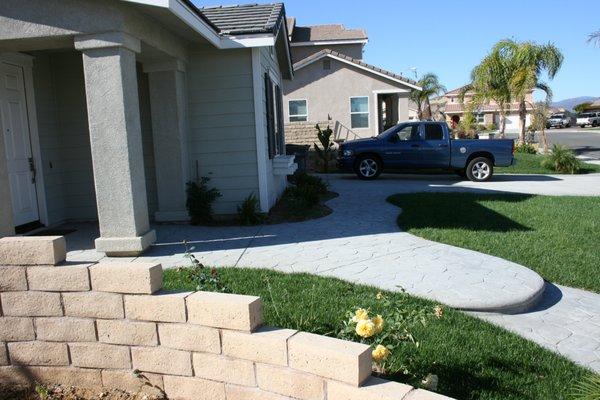 Turf frontyard