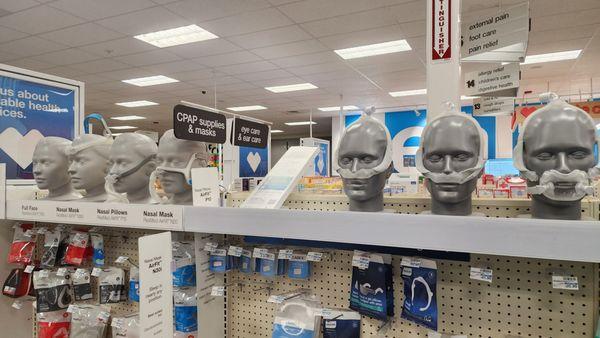 Epic selection of CPAP masks, lol (11/3/23)