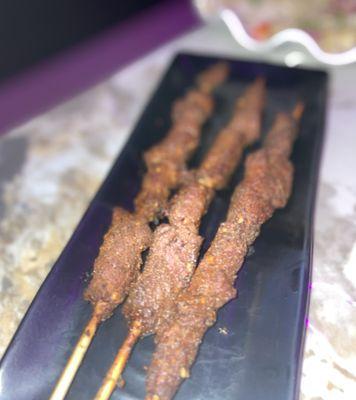 Beef Skewer and  Lamb Skewer