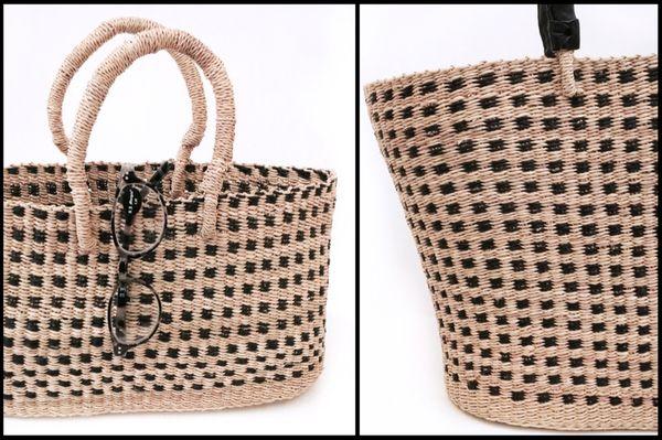 We have baskets of every shape and size and purpose. Hand baskets from Swahili.