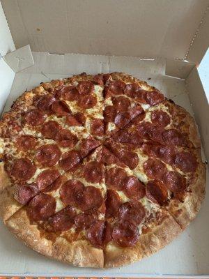 Pepperoni pizza