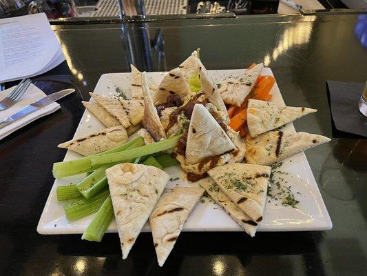 Hummus plate, highly recommend!