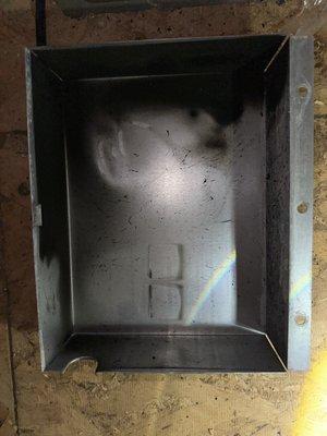 Smoke inside control box