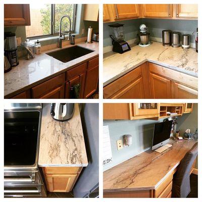 Calacata supreme quartzite countertops from Aracruz International Granite