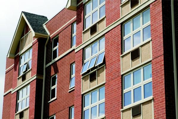 Newtec Series 1400 Vinyl Windows for Midway Senior Suites, Chicago IL