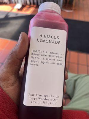 Hibiscus Lemonade