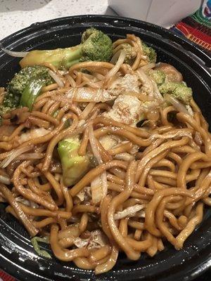 Lo mein vegetable