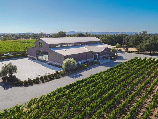 Main winery and VIP Tasting Room Entrance