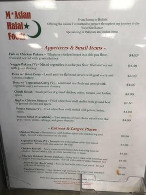 Menu.