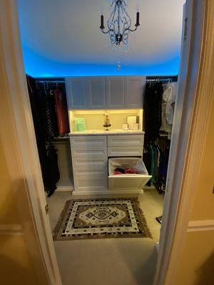 Walk in closet