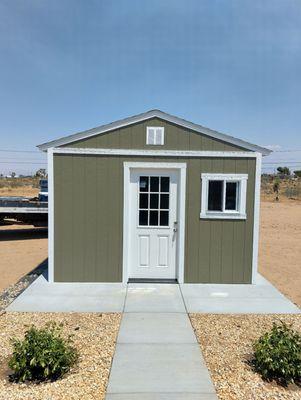 Our new Tuff Shed arrived.