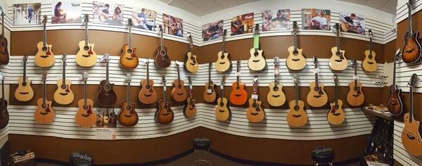 Taylor Guitars Room at Total Entertainment 501 W. International Speedway Blvd. Daytona Beach FL 32114. 386-254-8727