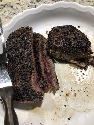 Steen's Rub on Denver cut (meat not from Midland Meat)