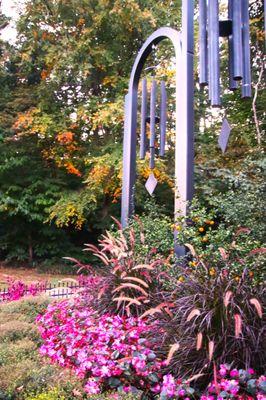 Giant wind chimes