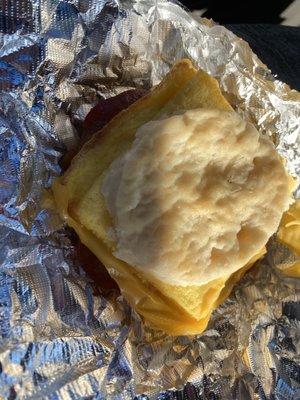 Bacon Egg & Cheese Biscuit