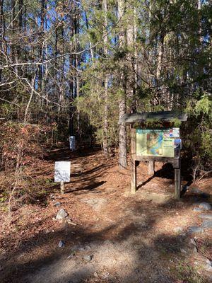 Mountain Bike trailhead.