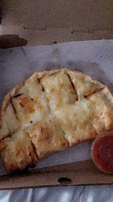 Cheese calzone