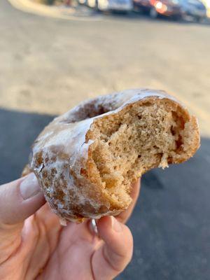 Apple spice cake donut