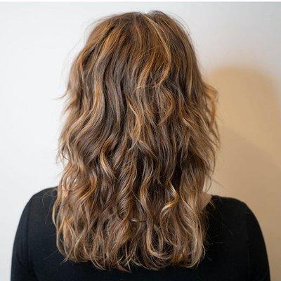 Balayage and Razor Cut