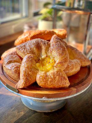 Smoked Mango & Goat Cheese Croissants