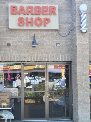 Green Valley Arizona's oldest and longest running barber shop.