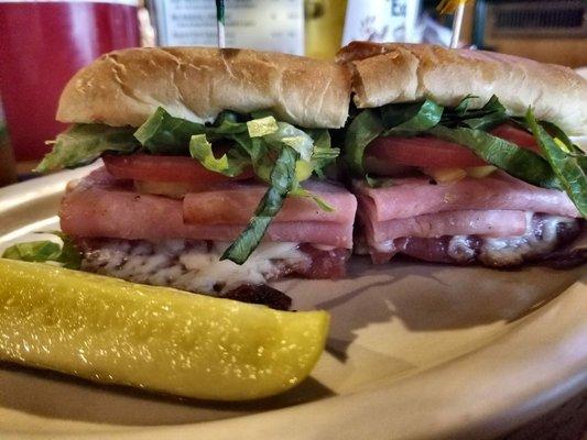 Baked Italian sub