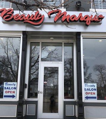 Beauty Marque Salon located 1524 Main Street (Main & West Ferry)