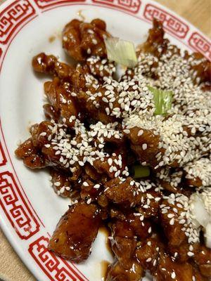 Sesame Chicken, Sweet & Spicy