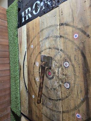 Axe throwing