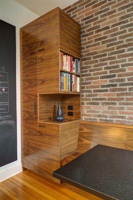 Modern Walnut Kitchen