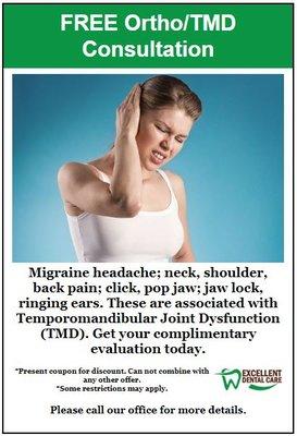 TMJ TMD Evaluation