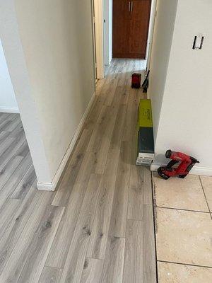 Beautiful vinyl flooring is a must!