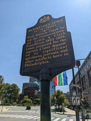 Meriwether Lewis Historical Marker