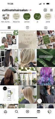 Are you following us on our social? Follow us
@cultivatehairsalon for all things inspirational.