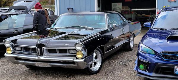 Beautiful 65 Pontiac Grand Prix hit with a solid run of our polishers